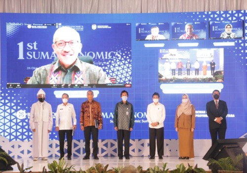 Sumatranomics Conference 2020 Held in Medan City, Provisional Mayor Arief Sudarto Gave Honor