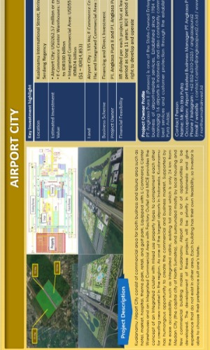 One Page Summary of Airport City